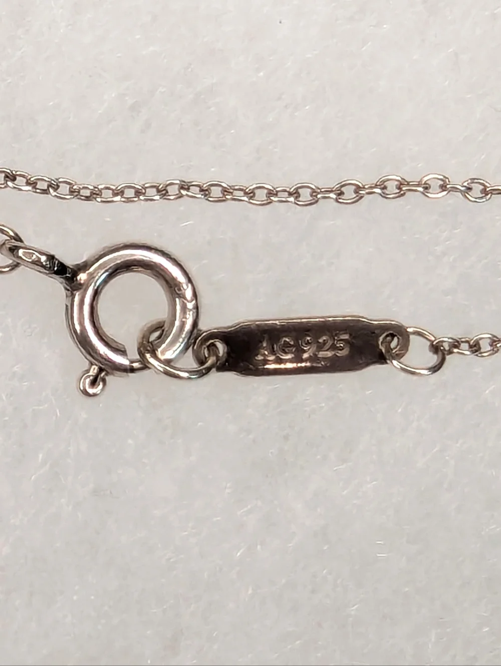 Authentic Tiffany & Co. 18" Sterling Silver Chain w/ Original Box - Picture 7 of 7